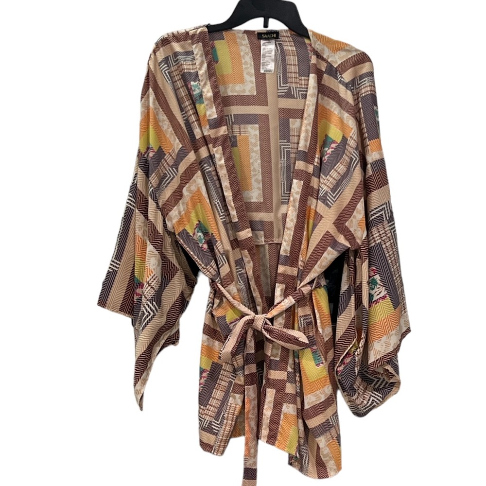 Saachi- Willow Patchwork Short Duster Euc It May … - image 1